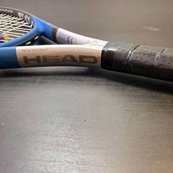 HEAD Titanium Ti.S1 Pro Tennis Racquet, The Power of Light, Blue and Black Tenni - Picture 10 of 10
